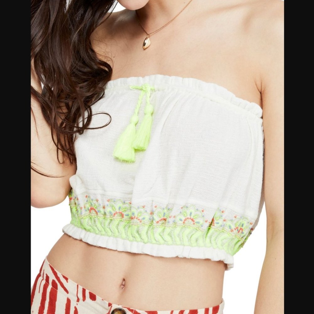 NEW Free People No More Tiers Tube Top